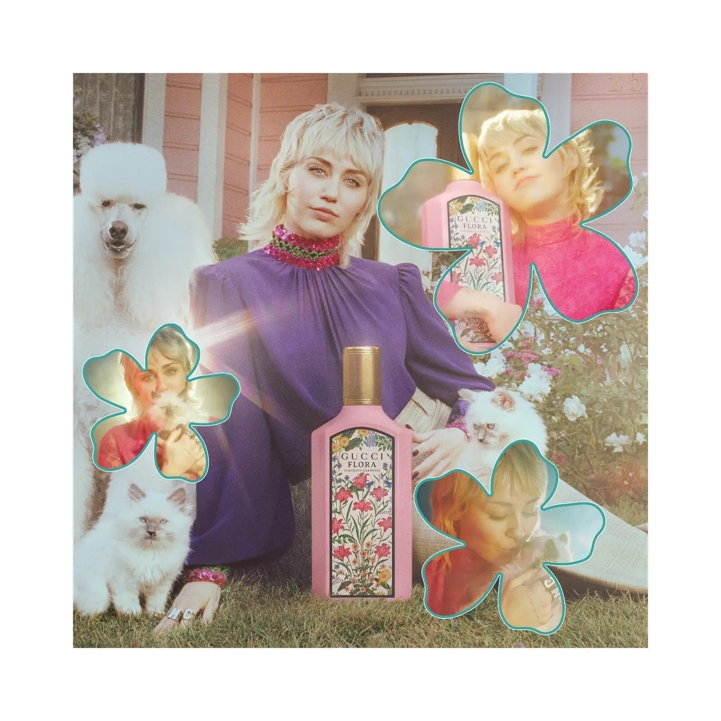 Gucci Flora Gorgeous Gardenia Gucci Eau De Parfum pink bottle