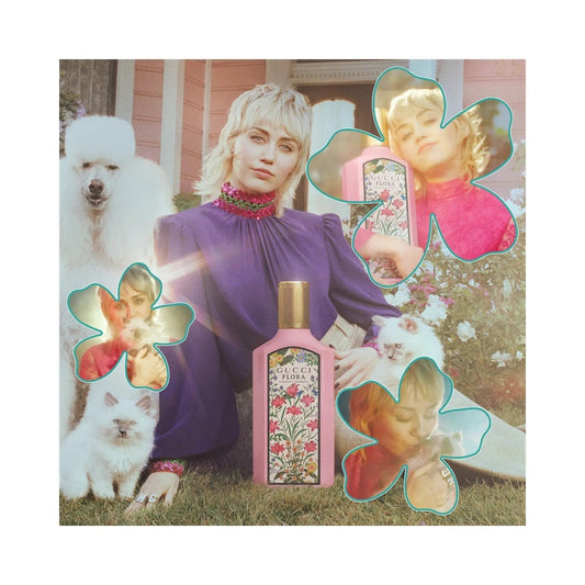 Gucci Flora Gorgeous Gardenia Gucci Eau De Parfum pink bottle