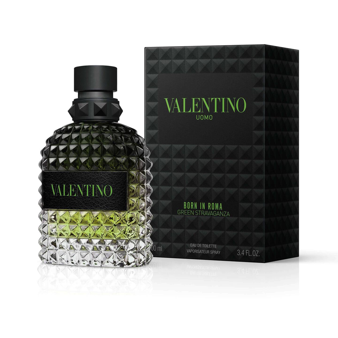 VALENTINNO BORN IN ROMA UOMO GREEN STRAVAGANZA